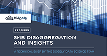 SMB customer disaggregation and insights