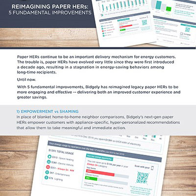 HER 2.0: Reimagine Home Energy Reports