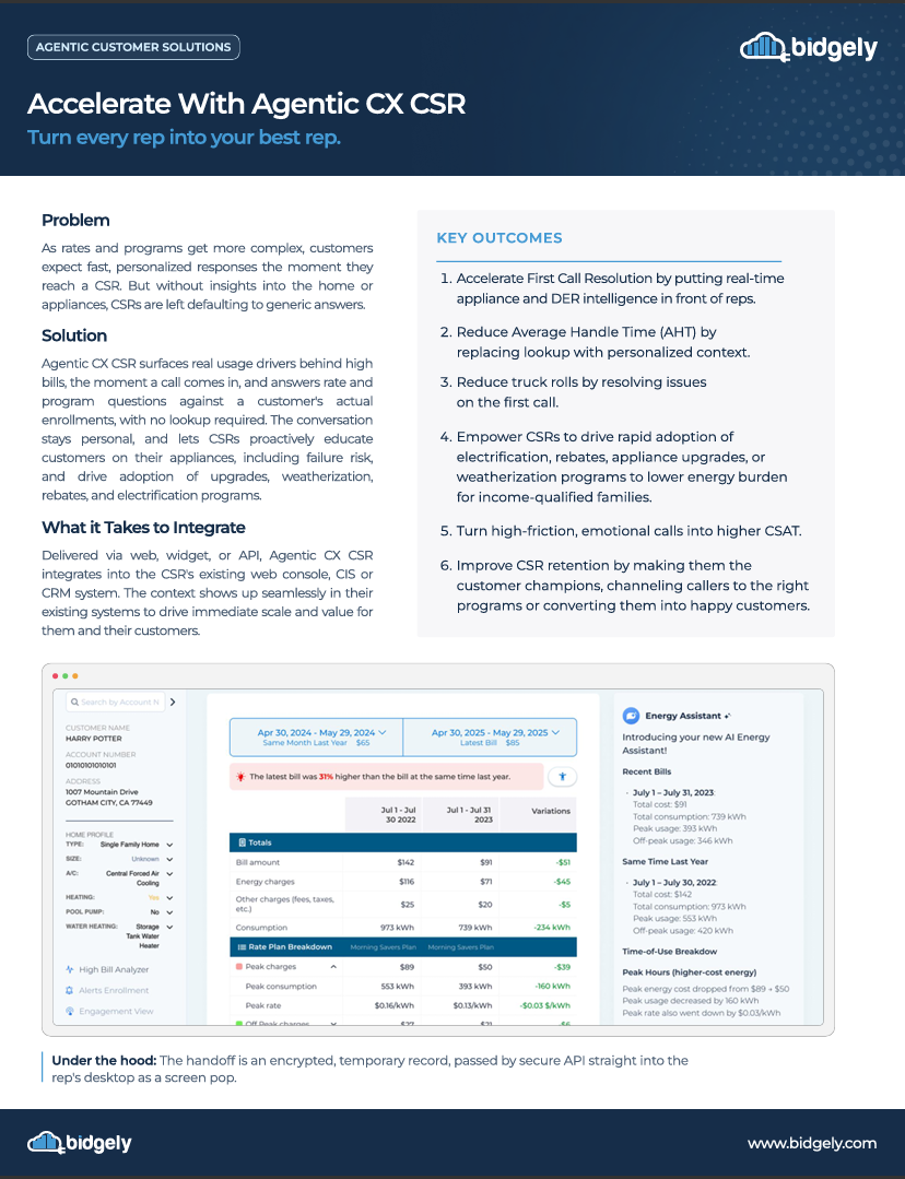 Accelerate With Agentic CX CSR