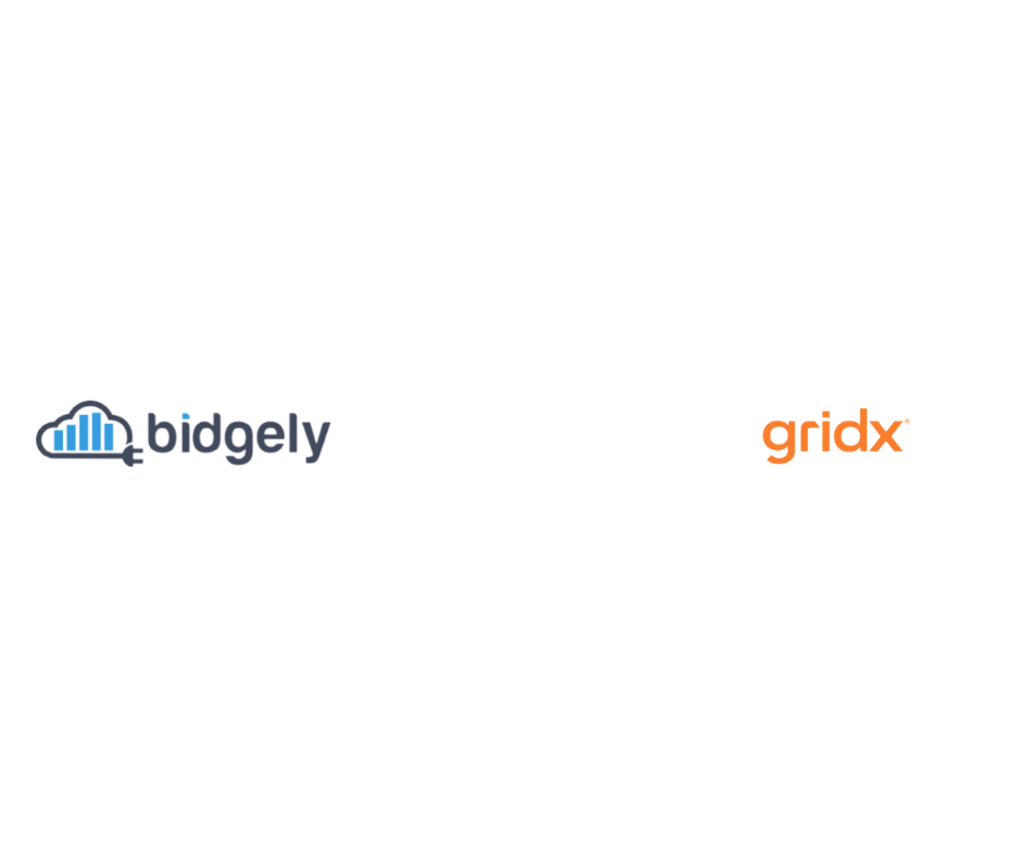 Bidgely+GridX logos